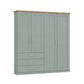 Wiemann Kempton 200cm 4 Door Wardrobe with Drawers