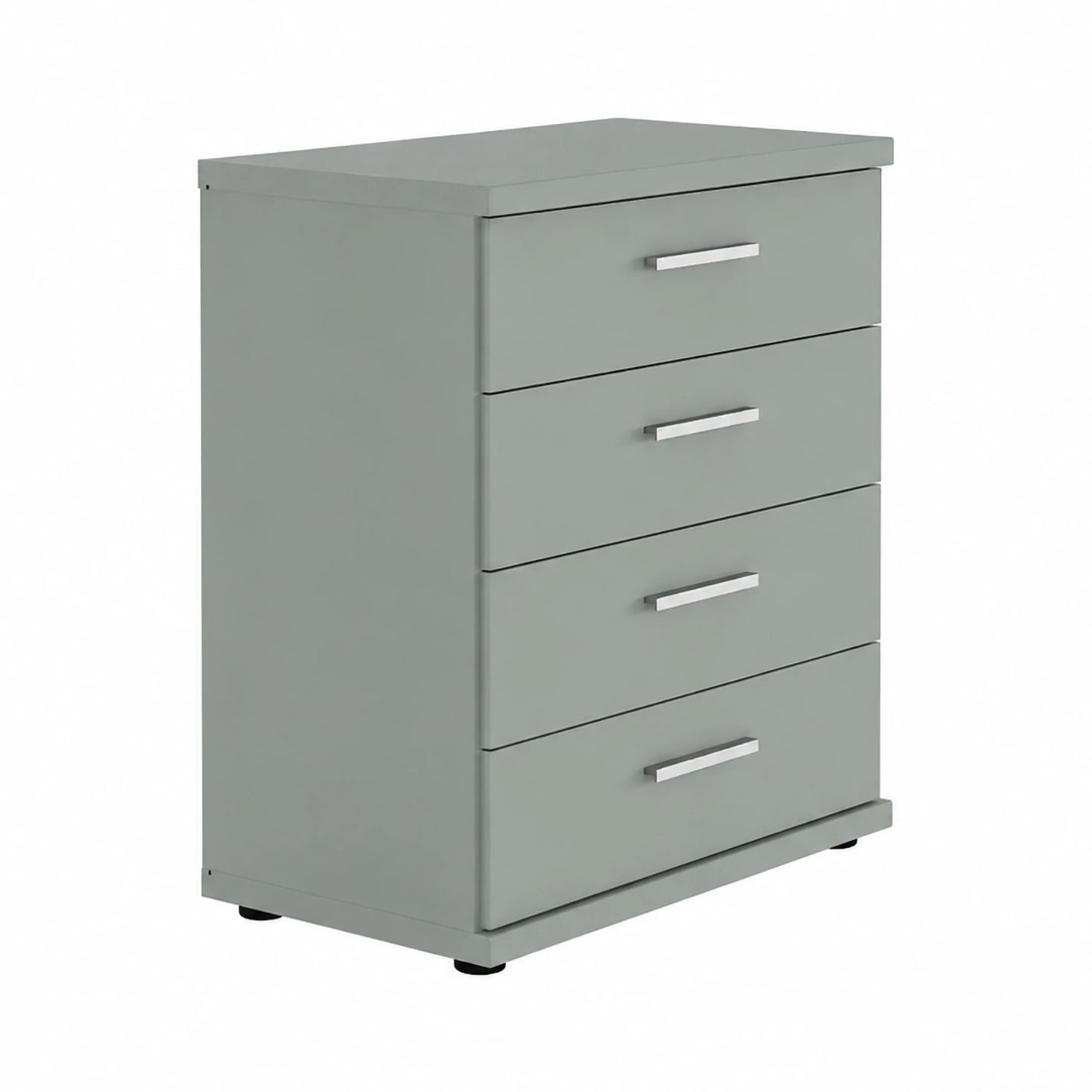 Shop the Wiemann Kempton Sage Green 4 drawer Large chest. Available in 4 colours with optional Nordic Oak top and delivered assembled.