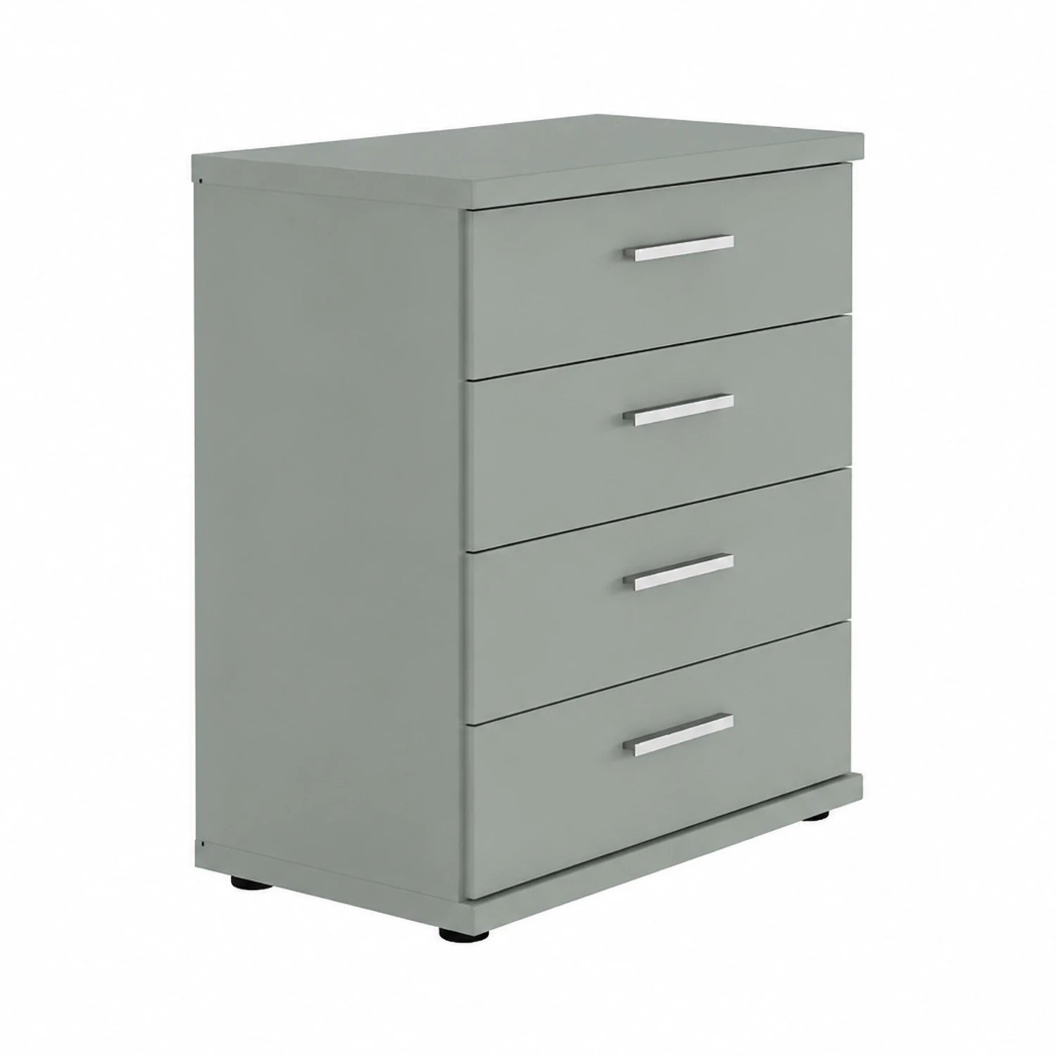 Shop the Wiemann Kempton Sage Green 4 drawer Large chest. Available in 4 colours with optional Nordic Oak top and delivered assembled.