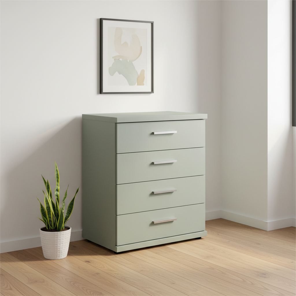 Wiemann Kempton Sage Green 4 Drawer Chest