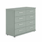 Wiemann Kempton Sage Green Large 8 Drawer Chest