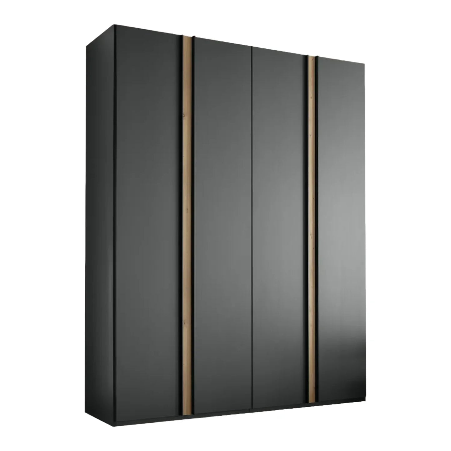 Wiemann Laguna 200cm Graphite 4 Door Wardrobe 