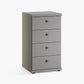 Wiemann Marlo 4 Drawer Narrow Chest with round knob handles