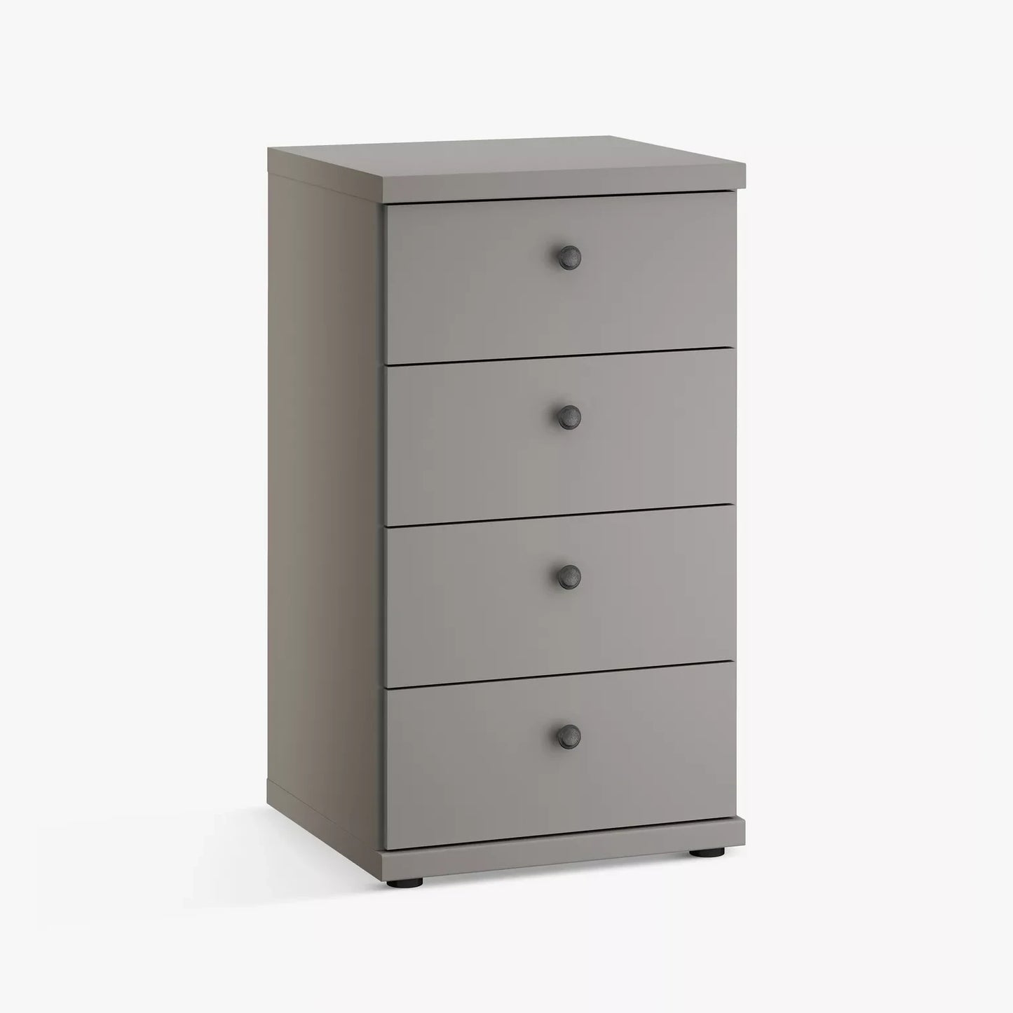 Wiemann Marlo 4 Drawer Narrow Chest with round knob handles