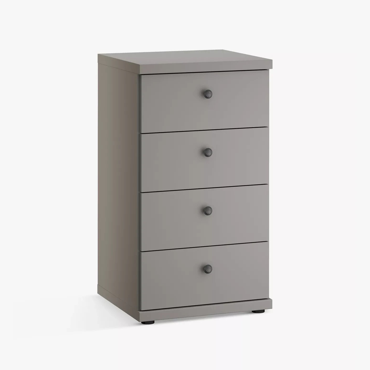 Wiemann Marlo 4 Drawer Narrow Chest with round knob handles