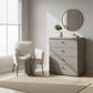 Wiemann Pebble Grey Marlo 4 Drawer Wide Chest