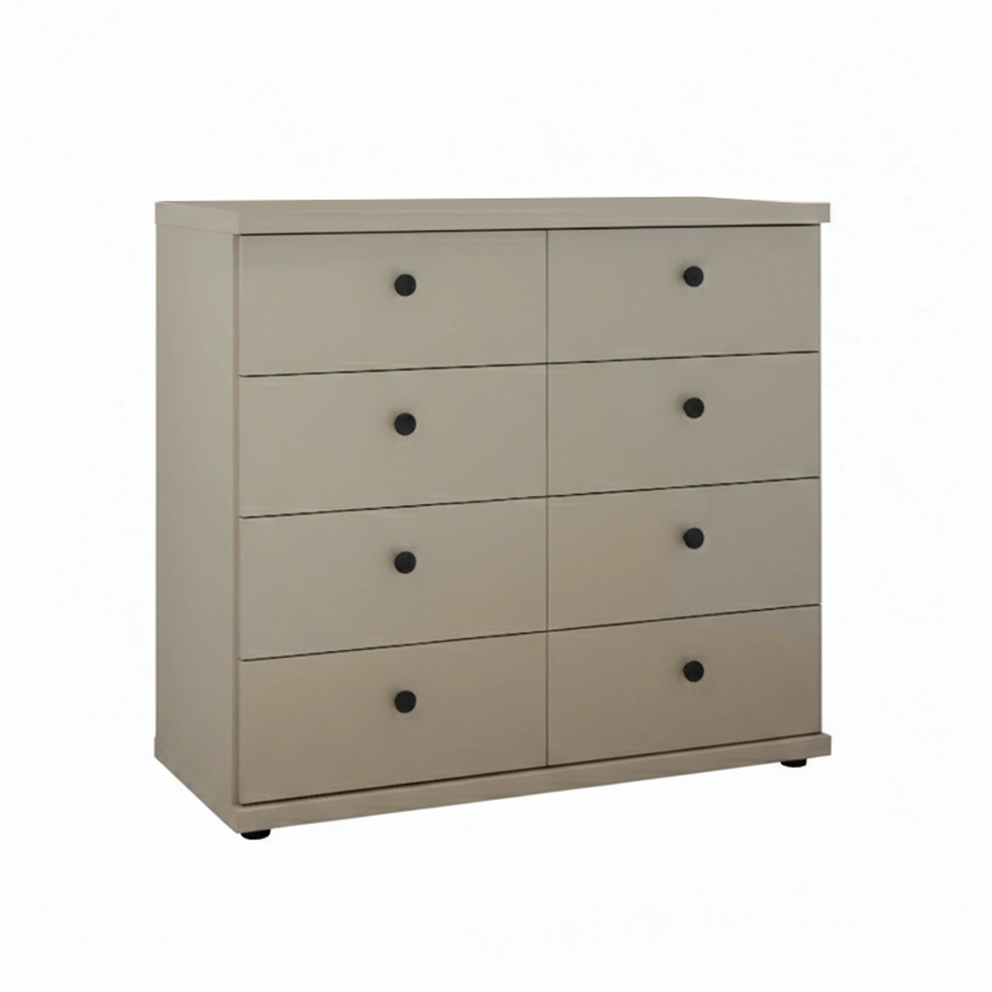 Wiemann Marlo 8 Drawer Large Chest in Pebble Grey