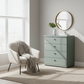 Wiemann Sage Green Marlo 4 Drawer Wide Chest