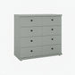 Wiemann Sage Green Marlo 8 Drawer Large Chest