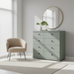 Wiemann Sage Green Marlo 8 Drawer Large Chest