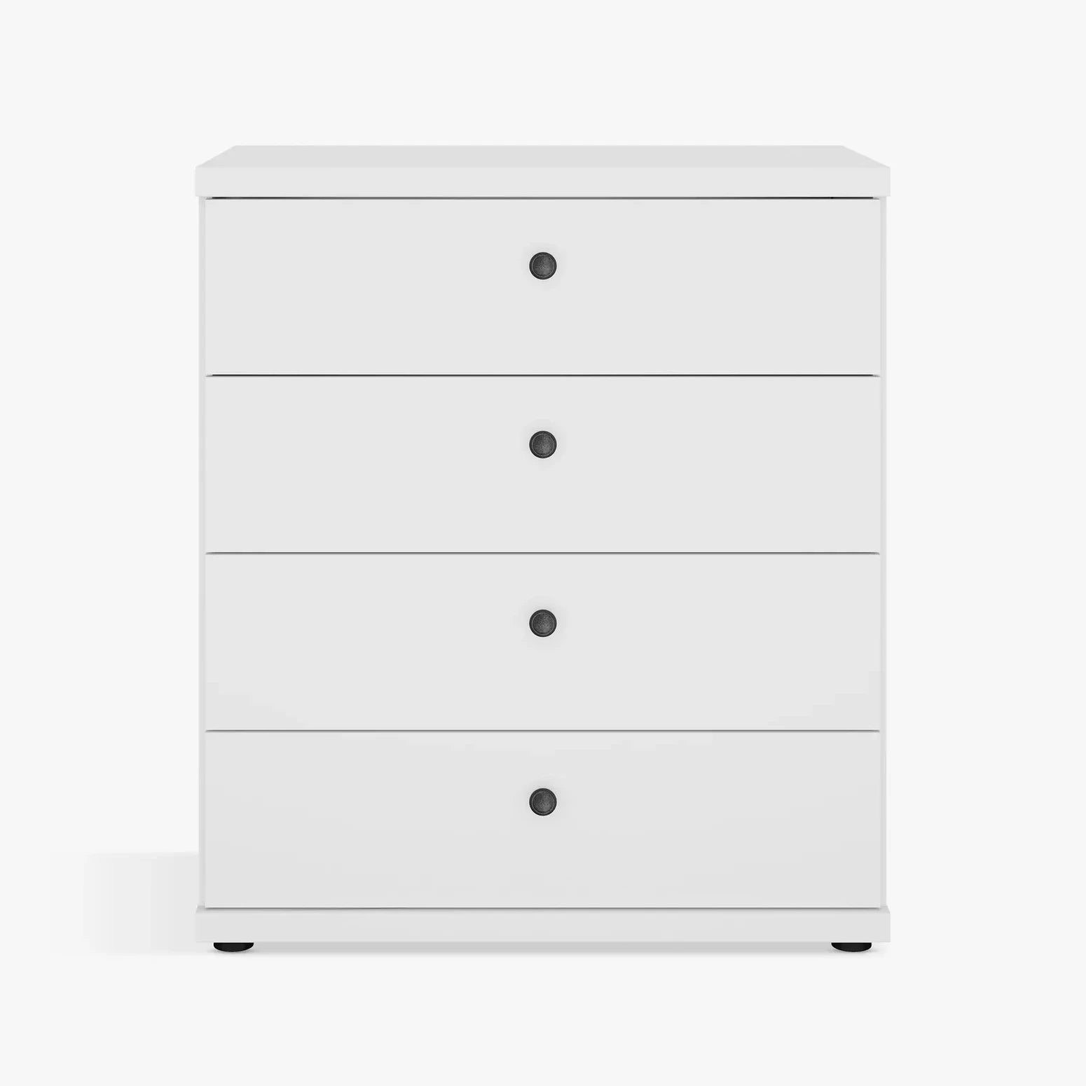 Wiemann White Marlo 4 Drawer Wide Chest