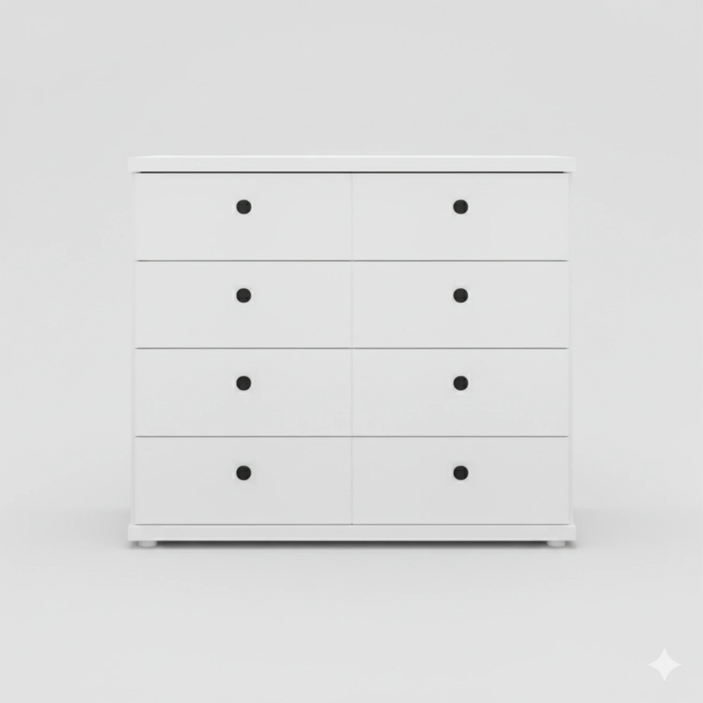 Wiemann Marlo 8 Drawer Large Chest in White