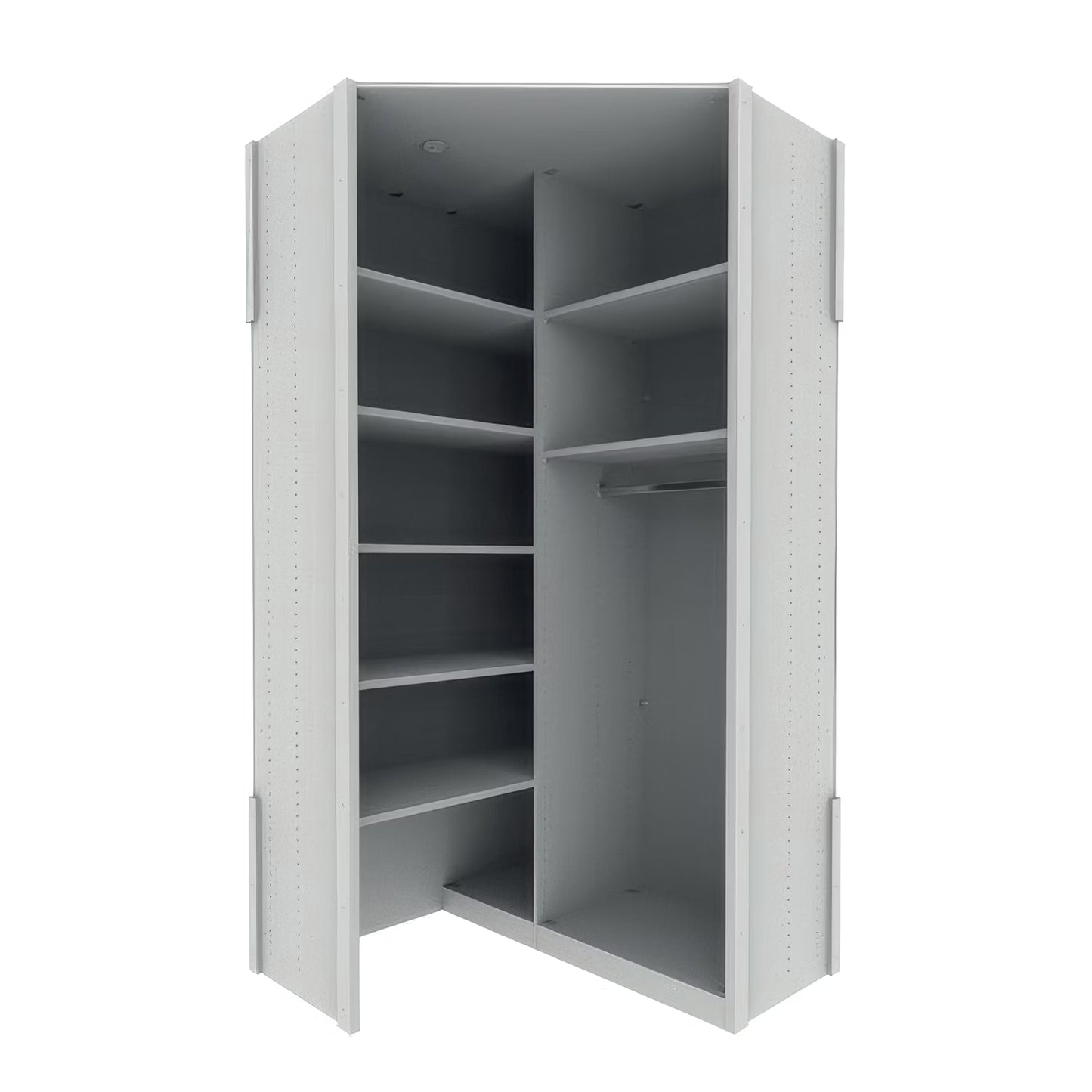 Wiemann Monaco 1000 Large Corner Wardrobe - 3 Door Combination - Internal Compartment