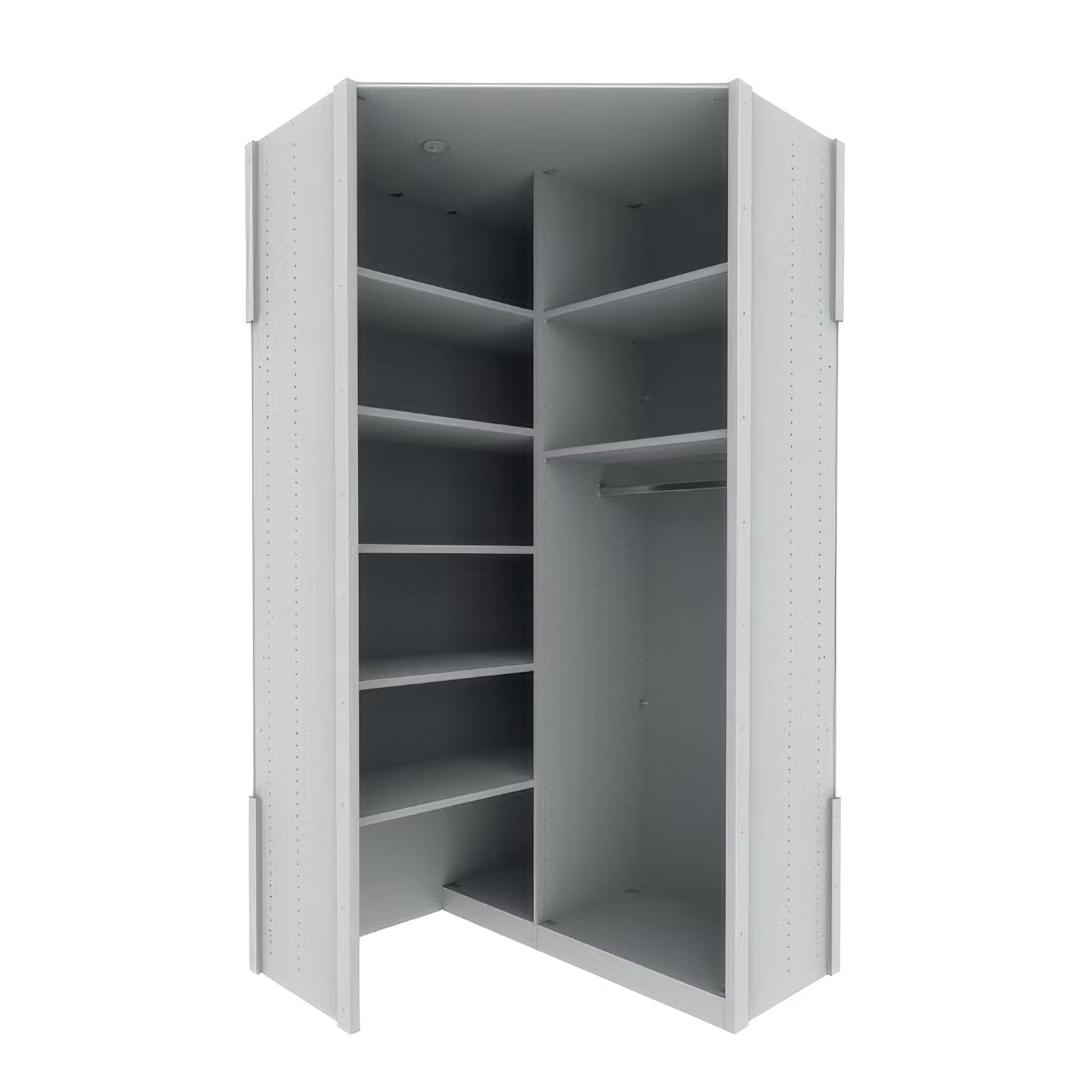 Wiemann Monaco 1000 Large Corner Wardrobe - 3 Door Combination - Internal Compartment