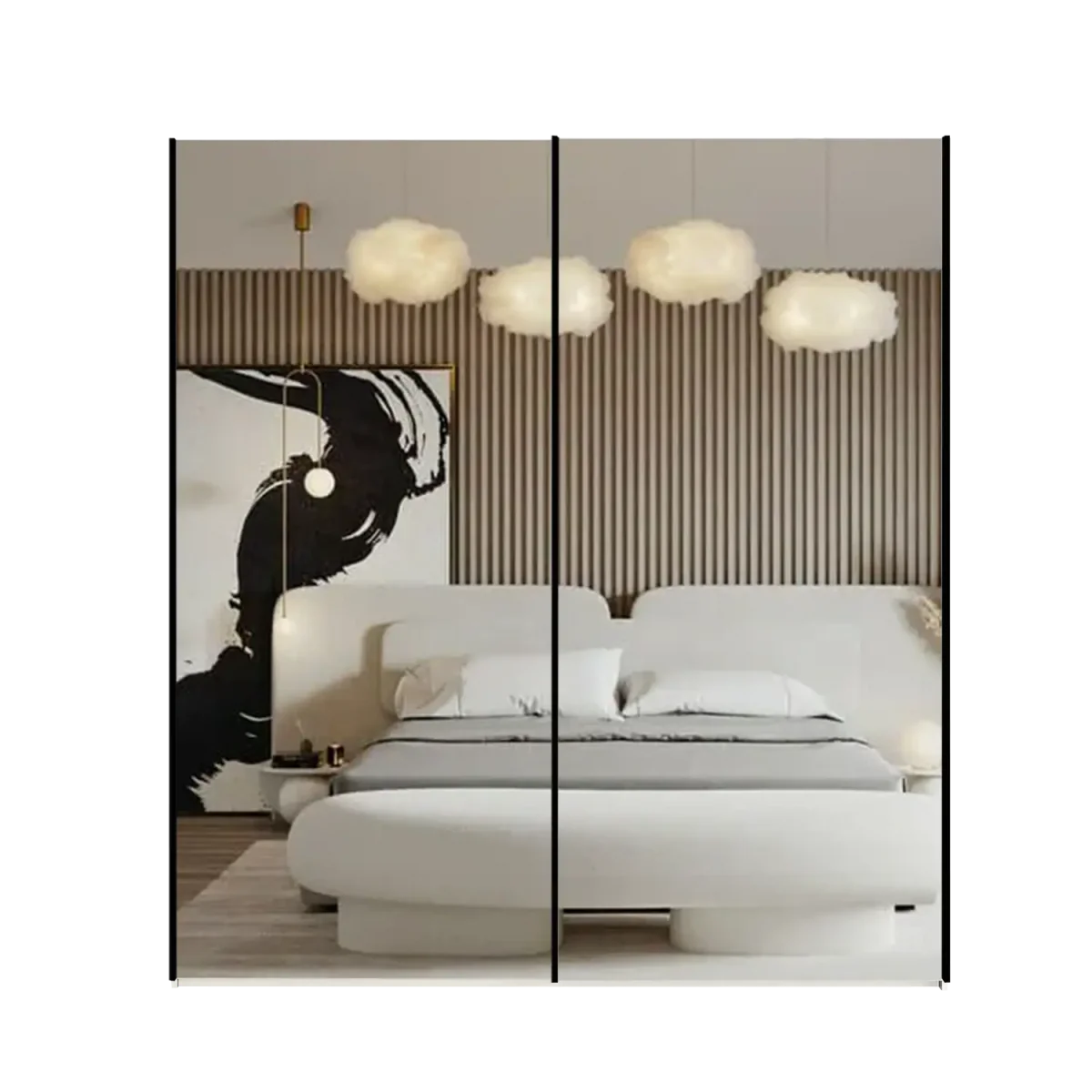 Wiemann Oxford 150cm Full Mirror Sliding Wardrobe 