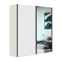 Wiemann Oxford 2 Door Sliding 150 cm Wardrobe with Mirror 