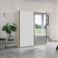 Wiemann Oxford 2 Door Sliding 150 cm Wardrobe with Mirror 