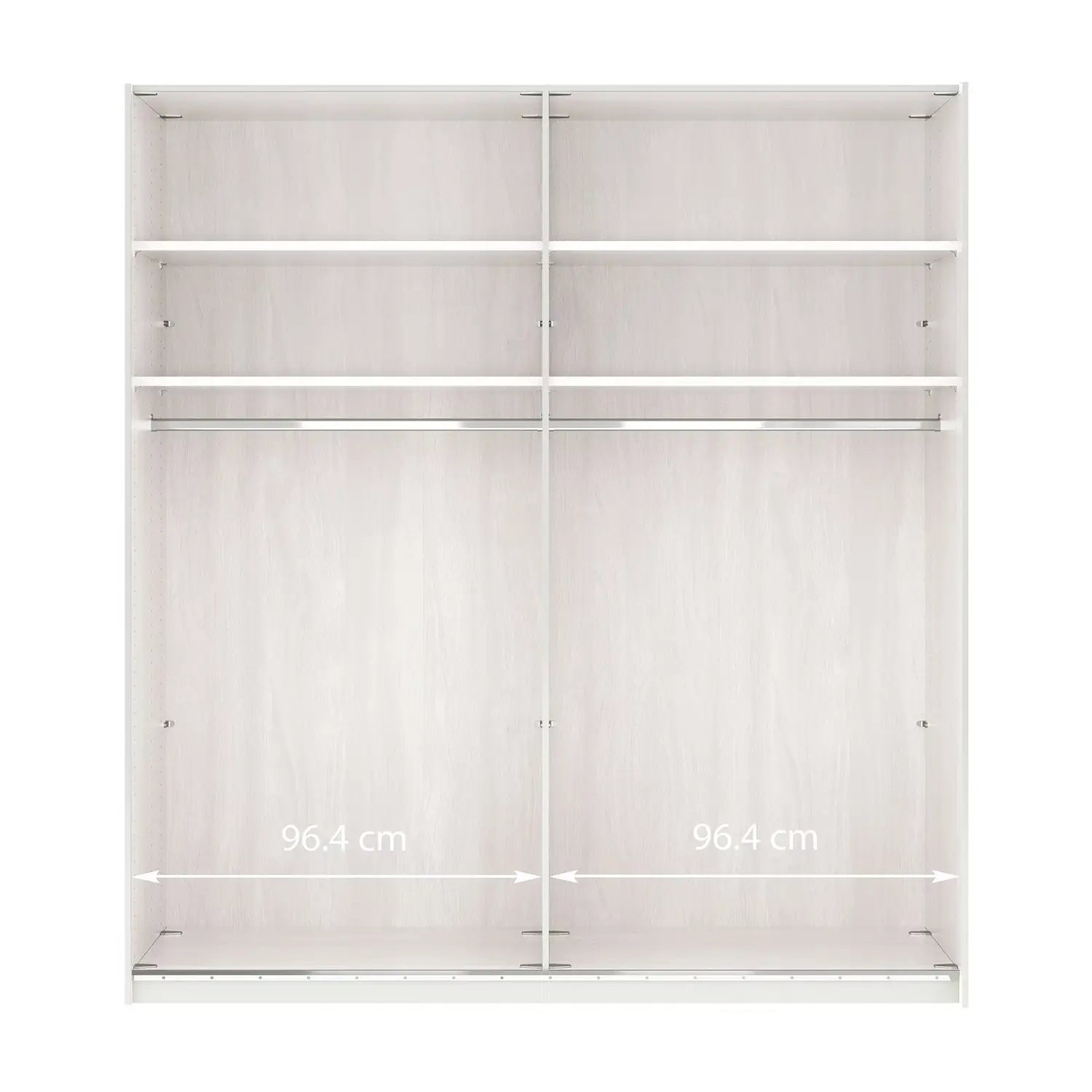 Wiemann Oxford 2 Door Sliding 200cm Holm Oak Wardrobe with Mirror 
