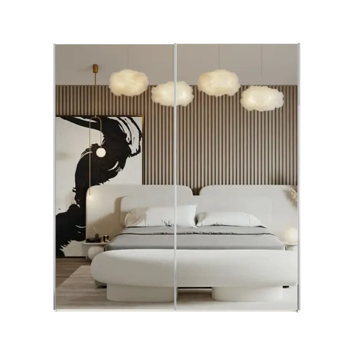 Wiemann Oxford 200cm Full Mirror Sliding Wardrobe 