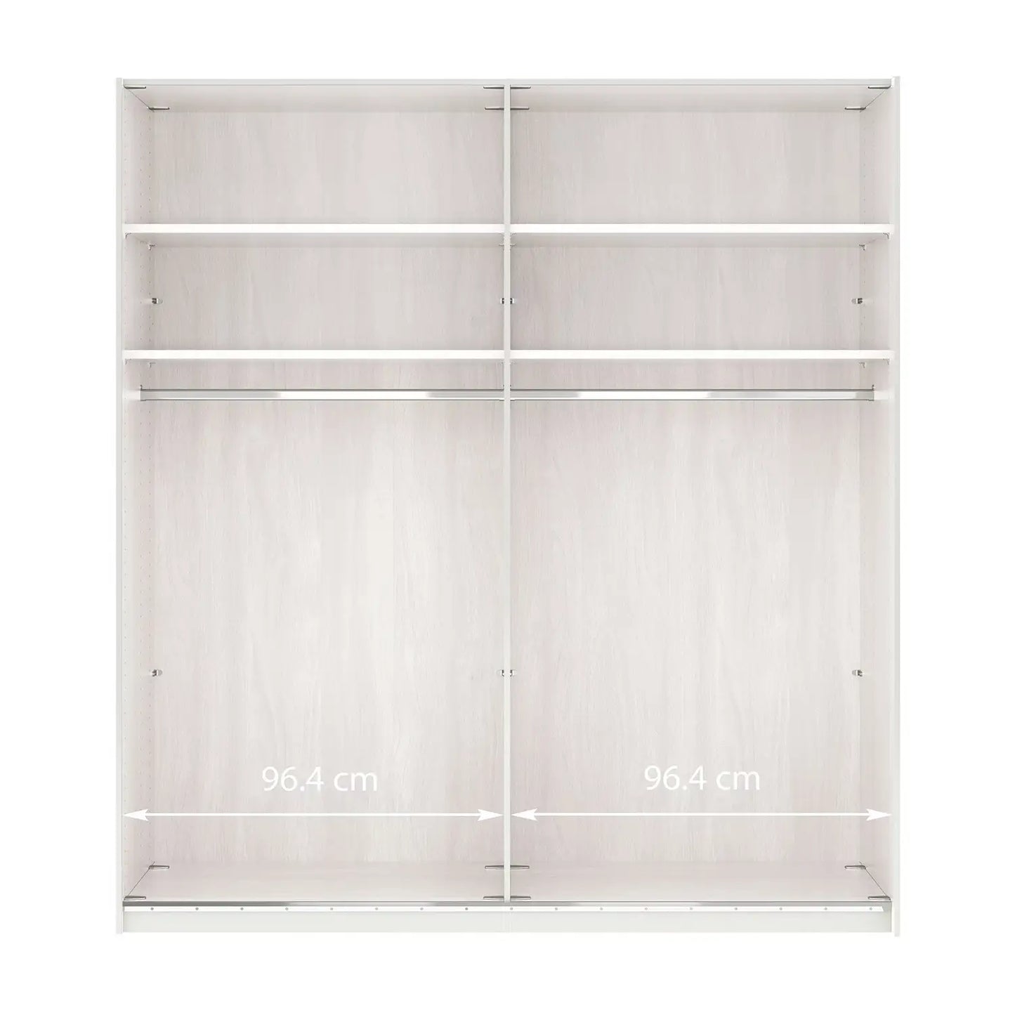 Wiemann Oxford 200cm Full Mirror Sliding Wardrobe 