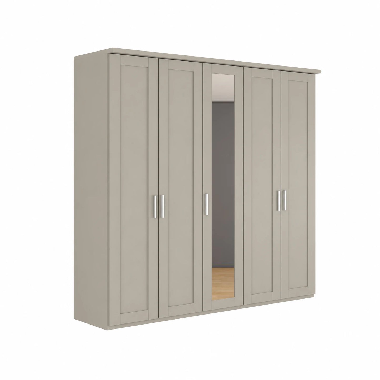 Wiemann Kempton 250cm 5 Door Hinged Wardrobe