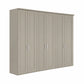 Wiemann Kempton 300cm 6 Door Hinged Wardrobe