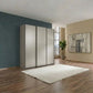 Wiemann Phoenix Champagne 3 Door Sliding Wardrobe in Matte