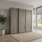 Wiemann Phoenix Nordic Oak Effect 3 Door Sliding Wardrobe