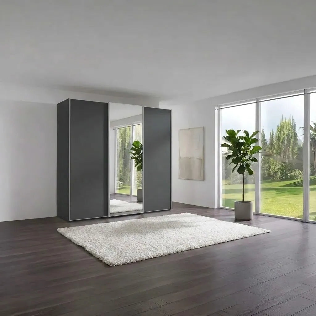 Wiemann Phoenix Havana 3 Door Sliding Wardrobe in Matte