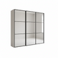 Wiemann Full Mirror Phoenix Meridian Champagne Carcase 3 Door Sliding Wardrobe