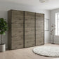 Wiemann Phoenix Nordic Oak Effect 3 Door Sliding Wardrobe