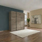 Wiemann Phoenix Nordic Oak 3 Door Sliding Wardrobe
