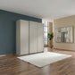 Wiemann Phoenix Pebble Grey 3 Door Sliding Wardrobe in Matte