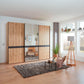 Lifestyle Image of Wiemann Regen Bianco Oak 3 Door Sliding Wardrobe With Mirror 