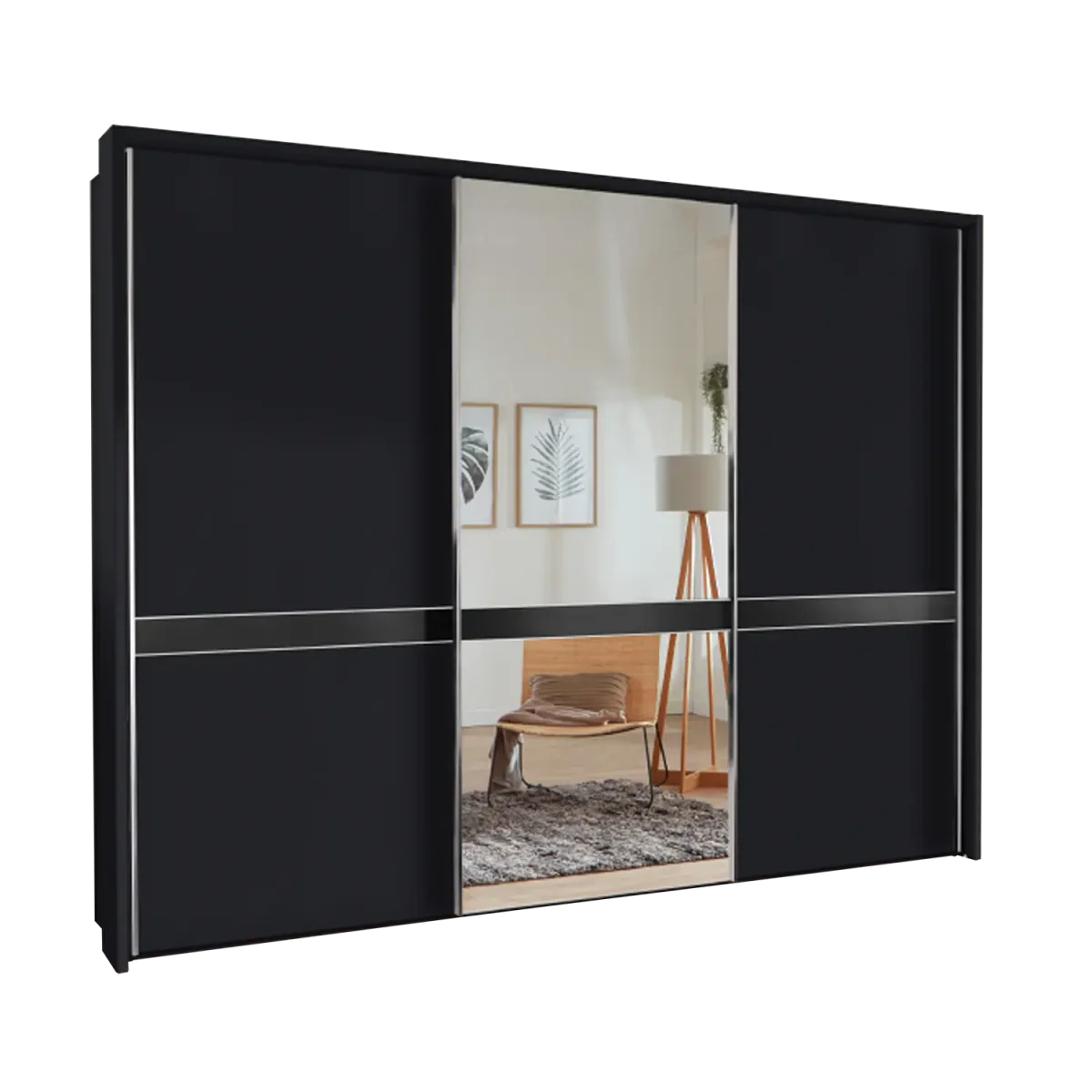 Regen Sliding Wardrobe Passepartout Frame Only 