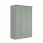 Wiemann Kempton 150cm Sage Green 3 Door wardrobe with Cornice 