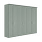 Wiemann Kempton 300cm 6 Door Hinged Wardrobe