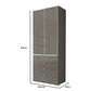Wiemann Santa 100cm 2 Doors & 4 Drawers Combi Wardrobe in Havana