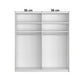 Wiemann Santa wardrobe with 96.4cm internal compartments