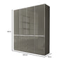 Wiemann Santa 200cm 4 Doors & 4 Drawers Combi Wardrobe in Havana - Dimensions