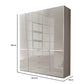 Wiemann Santa 200cm 4 Doors & 4 Drawers Combi Wardrobe in Pebble Grey Dimensions