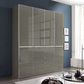 Wiemann Santa wardrobe with Glass Havana front panels
