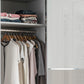 Wiemann Santa 150cm 2 Doors Sliding Wardrobe in White and Pebble Grey