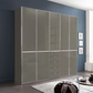 Wiemann Shanghai 2 Santa 250cm 5 Doors & 4 Drawers Combi Wardrobe in Havana