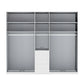 Internal details of Wiemann Santa 250cm 5 Hinged Doors & 5 Drawers Wardrobe 