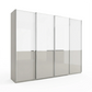 Wiemann Santa 400cm sliding wardrobe with spacious storage