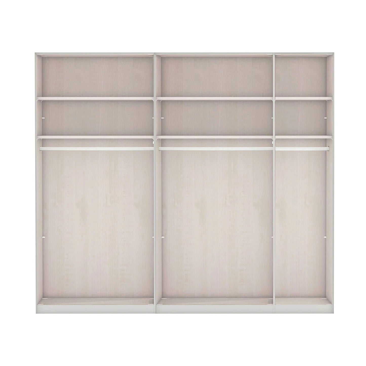 Wiemann Bristol Graphite & White Sliding Door Wardrobe