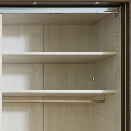 Wiemann Bristol Pebble Grey Sliding Door Wardrobe 