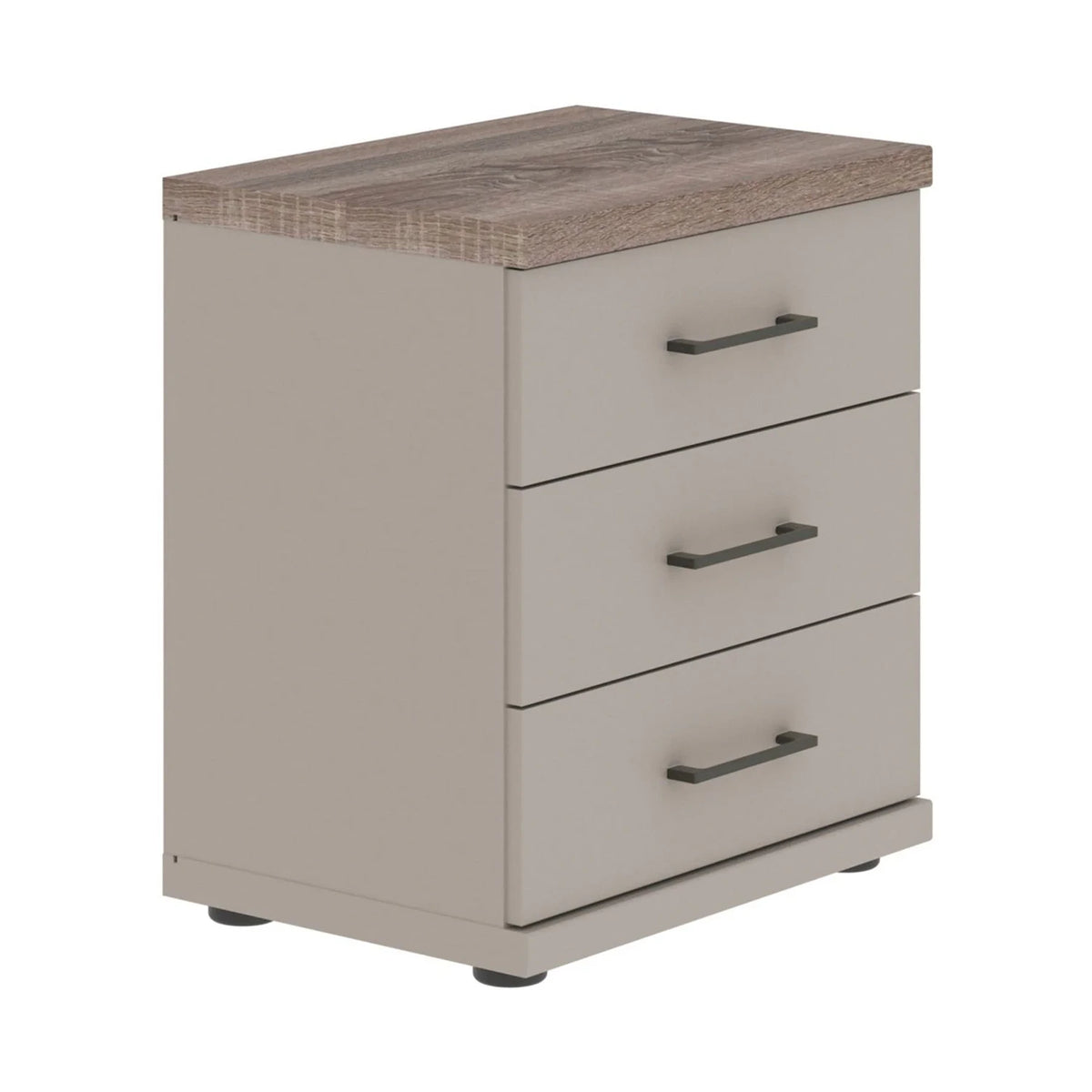 Wiemann Truro 3 Drawer Bedside Table