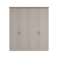 A four-door Wiemann Trurpo wardrobe Width 200 Height 220cm